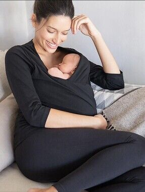 Seraphine Skin To Skin Wrap Shirt